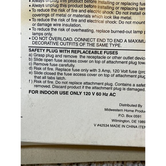 Christmas Candle String Light Set of 15 indoor Clip-on Lights - Picture 10 of 11